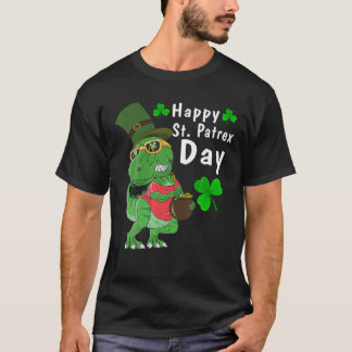 Camiseta Feliz Rua no Trex Day Dino Toddler
