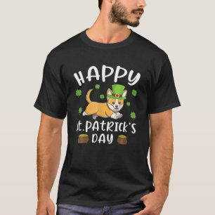 Camiseta Feliz Rua. O Dia de Patrick Engraçado São Patricks