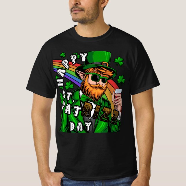 Camiseta Feliz Rua, Pat Rizz Day (Frente)
