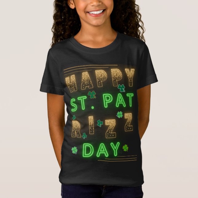 Camiseta Feliz Rua, Pat Rizz Day (Frente)