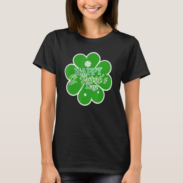 Camiseta Feliz Rua Patrick Day (Frente)