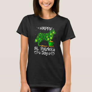 Camiseta Feliz Rua Patrick S Day Bernese Mountain Dog Shamr
