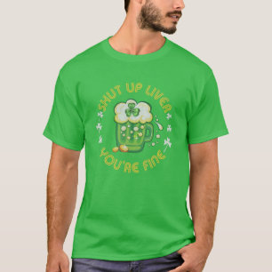 Camiseta Feliz Rua São Patrick Cale a boca