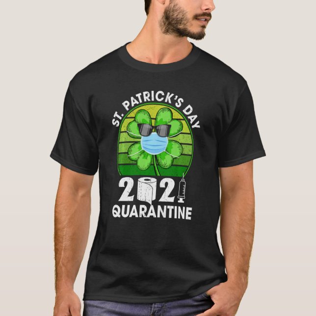 Camiseta Feliz Saint Patrick S Day 2021 (Frente)
