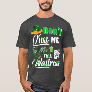 Camiseta Feliz Santo Patrick Day Não Me Beije Me Dica