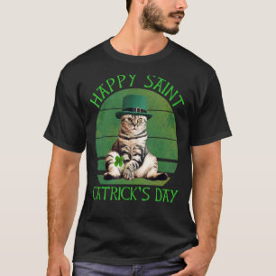 Camiseta Feliz Santo, Rua do gato e do trevo do Catrick.