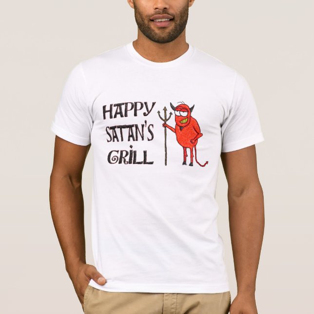 Camiseta Feliz Satã Grill (Frente)