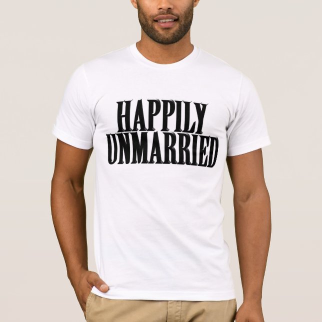 CAMISETA FELIZ SEM CASAMENTO (Frente)