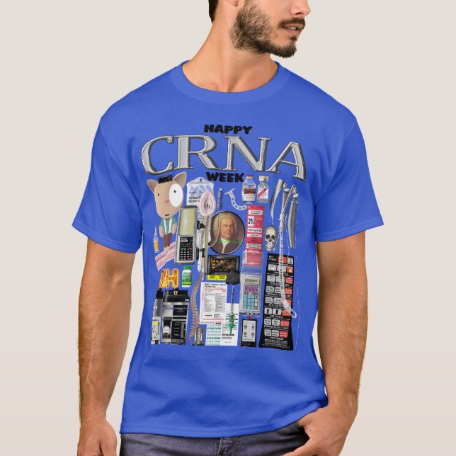 Camiseta Feliz Semana da CRNA (Frente)