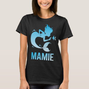 Camiseta Feliz Sereia - Nome da Mamãe