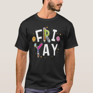 Camiseta Feliz Sex Yay Professor Sri Yay Sexta Feira Fim de