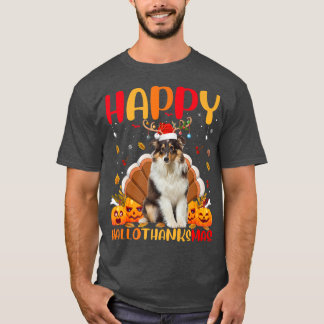 Camiseta Feliz Sheltie Dog Sheltie Dover Sheltie OláObrigad