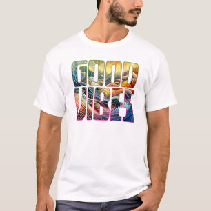 Camiseta Feliz Soa Boa Viba Cor Burst
