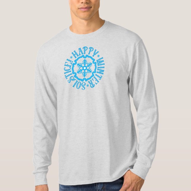 Camiseta Feliz Solstício de Inverno! (Frente)