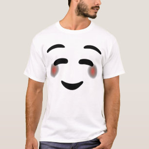 Camiseta Feliz Sorriso Olhos Olhos Olhos Olhos Olhando Olho