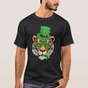 Camiseta Feliz St Pat-Rex Dinossauro Dia de São Patrício Pa