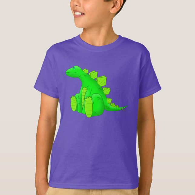 Camiseta Feliz Stegossauro - (Frente)