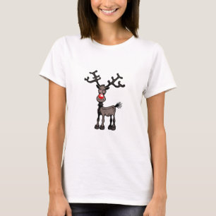 Camiseta Feliz Stressmas Rudolph T-shirt
