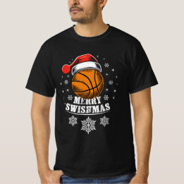Camiseta Feliz Swishmas para ventiladores de bolas de basqu