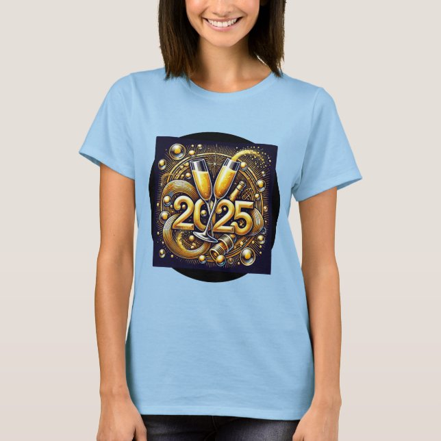 Camiseta Feliz T-shirt 2025 (Frente)