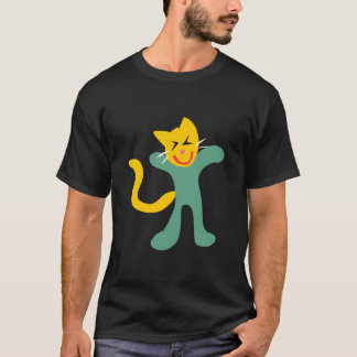 Camiseta Feliz T-Shirt de Gato