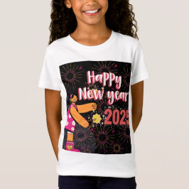 Camiseta Feliz t-shirt do ano novo 2025