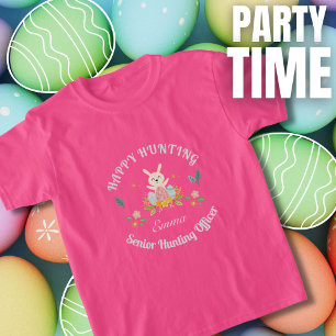 Camiseta Feliz Tee da Páscoa de Caça