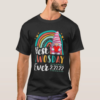 Camiseta Feliz Terça-Feira, 22 De Fevereiro De 2022 Gifts G