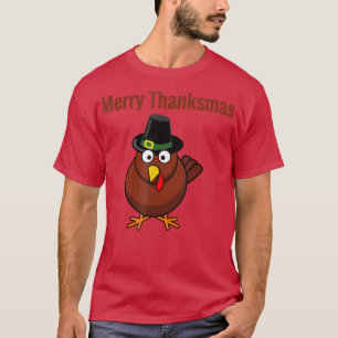 Camiseta Feliz Thanksmas Turkey T Limited Edition Graças