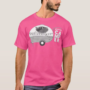 Camiseta Feliz Trailer do Viagem do Camper Camper Camping H