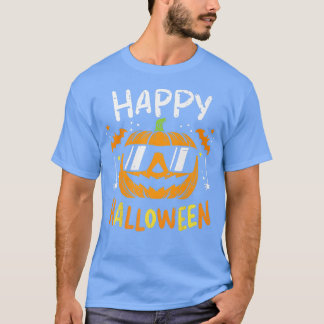 Camiseta Feliz truque de abóbora de Halloween ou trato para