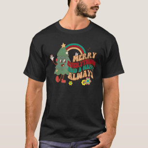 Camiseta Feliz Tudo E Um Feliz Cristo Arco-Íris