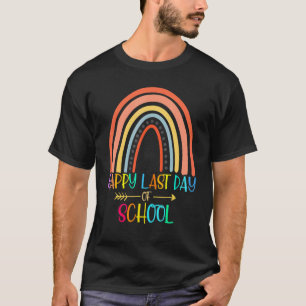 Camiseta Feliz Último Dia De Aula Professor Aluno Graduação