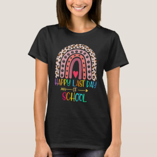 Camiseta Feliz Último Dia De Aula Professor Aluno Graduação