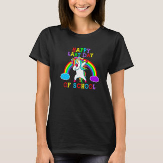 Camiseta Feliz Último Dia De Aula Professor Aluno Graduação