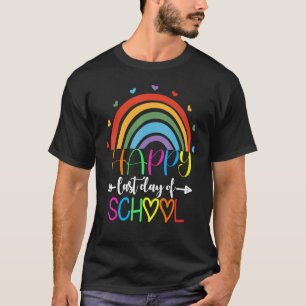 Camiseta Feliz Último Dia De Aula Professor Aluno Graduação
