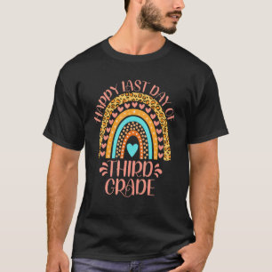 Camiseta Feliz Último Dia De Terceira Série Escola Chá De T
