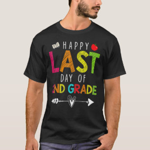 Camiseta Feliz Último Dia Do 2º Ano   Professor Alunos