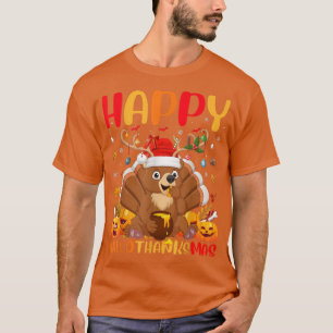Camiseta Feliz Urso Amante de os animais Engraçado OláObrig