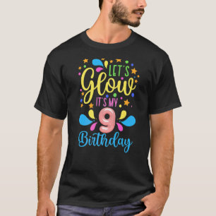 Camiseta Feliz Vamos de aniversário é o meu nono aniversári
