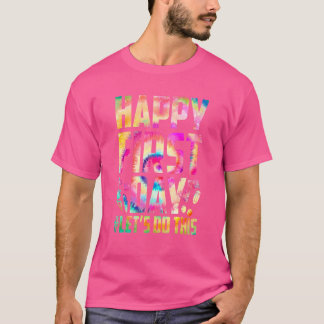 Camiseta Feliz Vamos Do Primeiro Dia, Seja Bem-Vindo A Scho