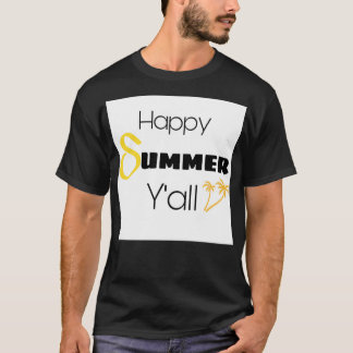 Camiseta Feliz verão de vocês