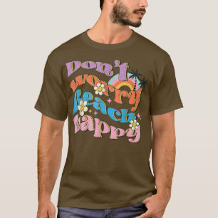 Camiseta Feliz Verão Floral Tropical Beach Family Summer H