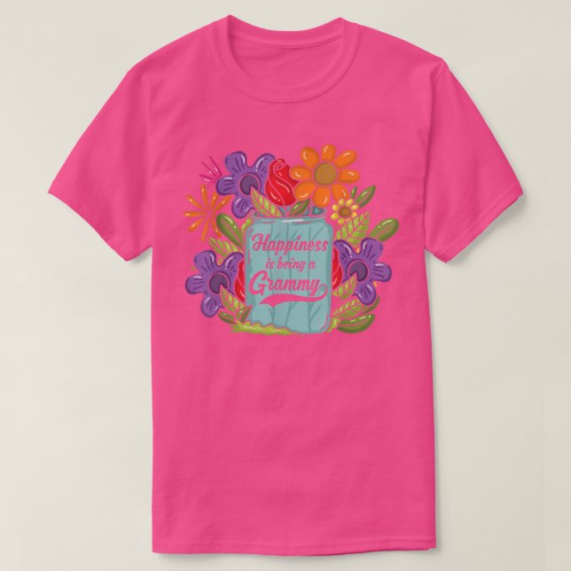 Camiseta Feliz Vovó Gardener Vovó Gardener  (Frente do Design)