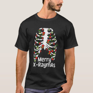 Camiseta Feliz Xraymas Engraçado Xray Tech no Natal