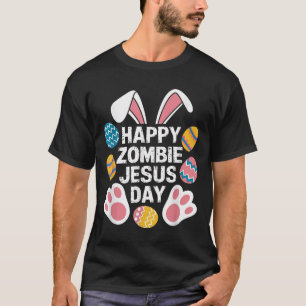 Camiseta Feliz Zombie Jesus Páscoa Zombie