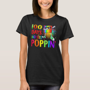 Camiseta Felizes 100 Dias De Escola E Ainda Estourando 100º