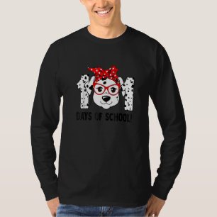 Camiseta Felizes 101 Dias Amantes de Cães na Escola Alunos