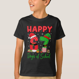 Camiseta Felizes 67 Dias De Escola Seis Sete 67 Natal San