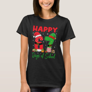 Camiseta Felizes 67 Dias De Escola Seis Sete 67 Natal San
